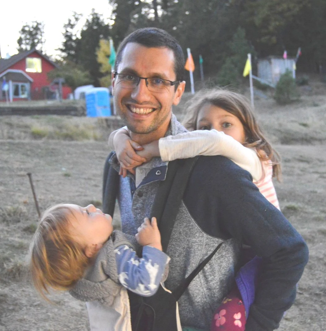 Florentine’s husband, david, and their TWO KIDS